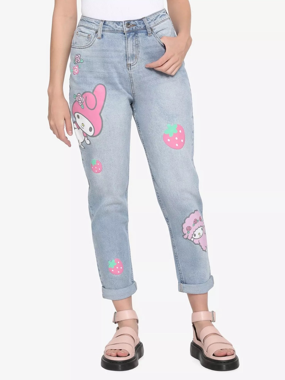 My Melody Mom Jeans Hot Topic Sanrio Hello Kitty